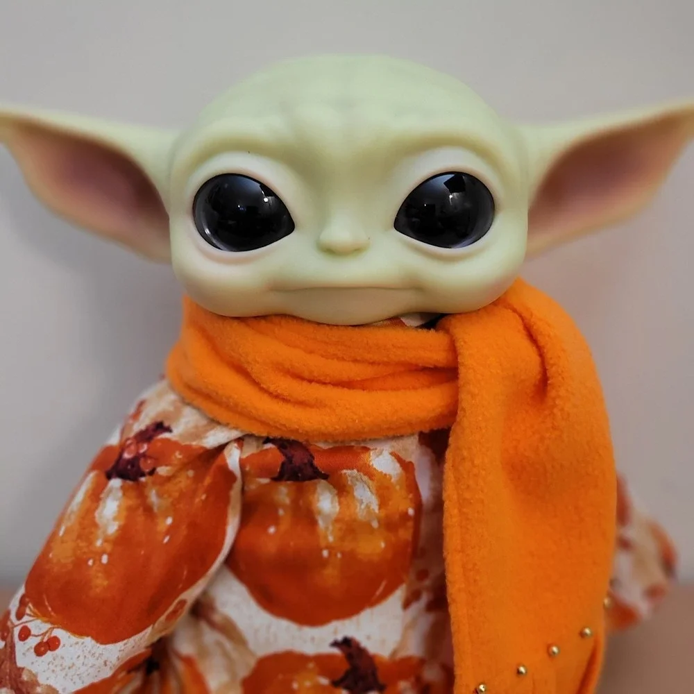 2pc. Fall Pumpkin Outfit & Scarf set for 11